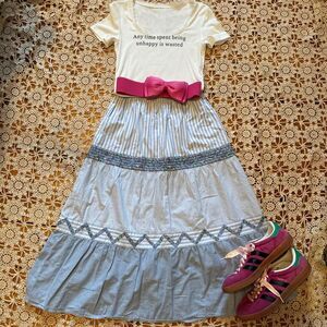 Vintage Handmade‎ Layered Skirt Sz S/M